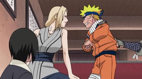 Tsunade and naruto .